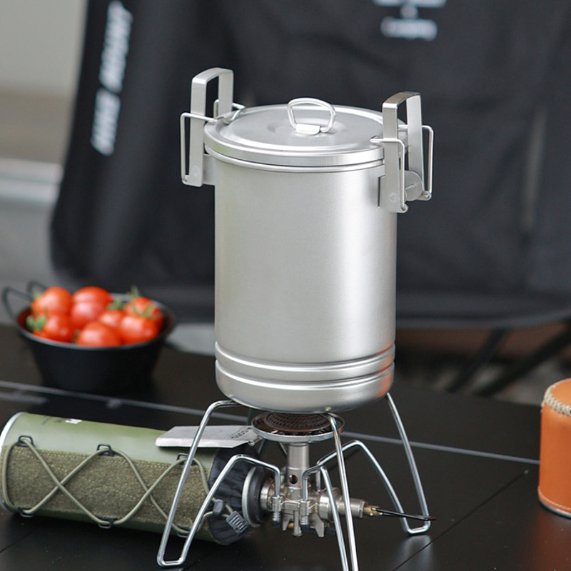Camping Cooking One Pot - Marmite à vapeur de cuisine en