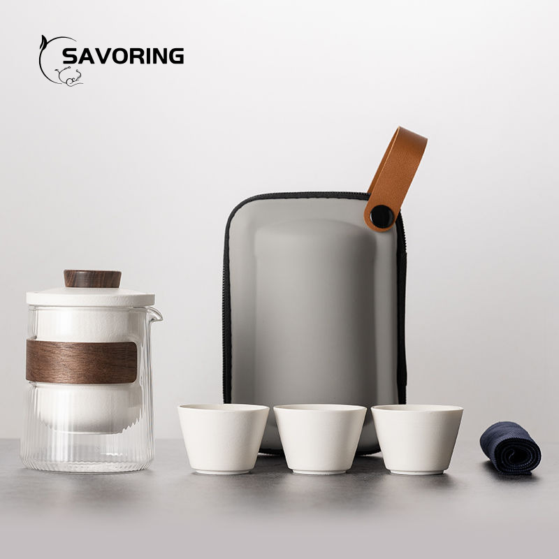 Camping Cooking Utensil Set - Service à thé chinois Simple en
