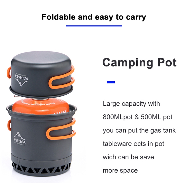 Camping Cooking Equipment Electric - L68AWIDESEA ustensiles de cuisine de Camping