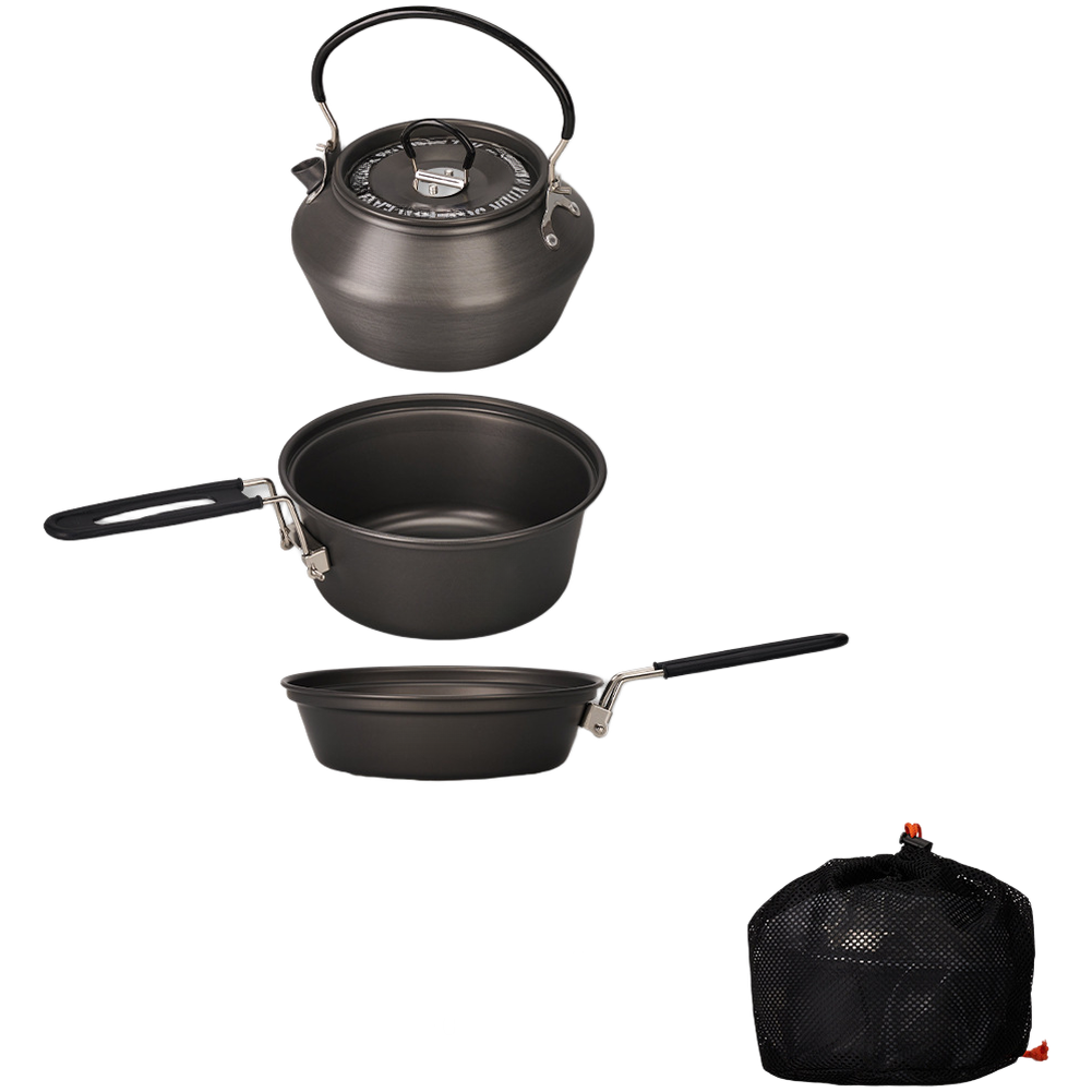 Camping Cooking Pots And Pans Set - Ensemble de cuisine de camping en