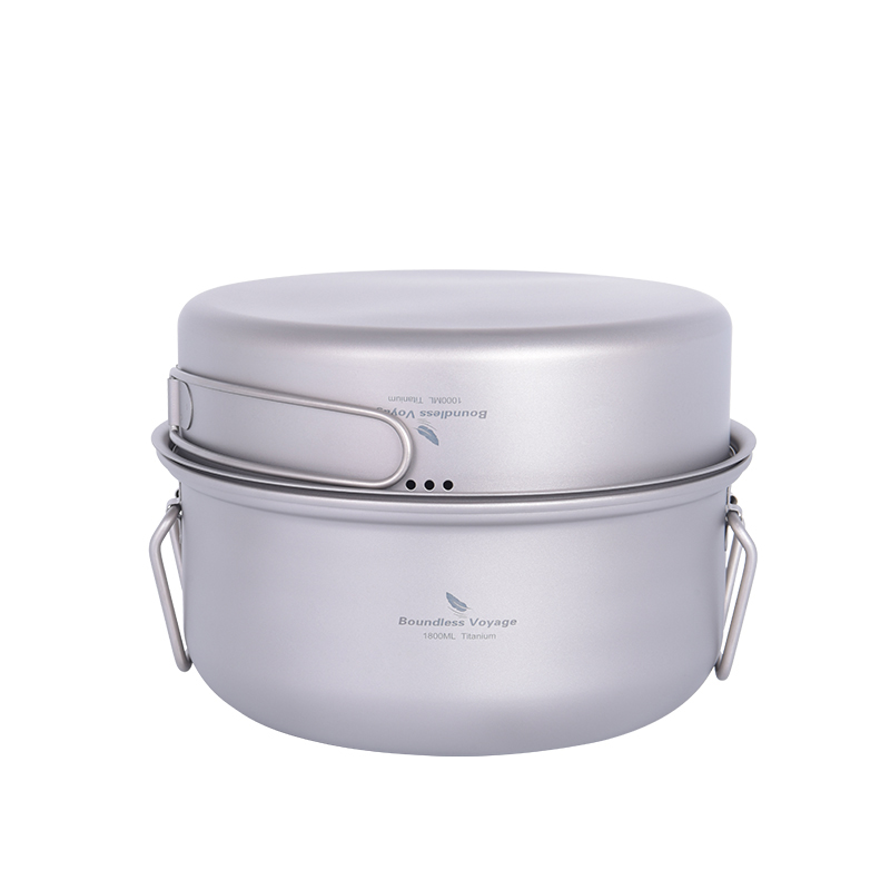 Camping Cooking Pots And Pans Set - Ensemble de cuisine de camping en