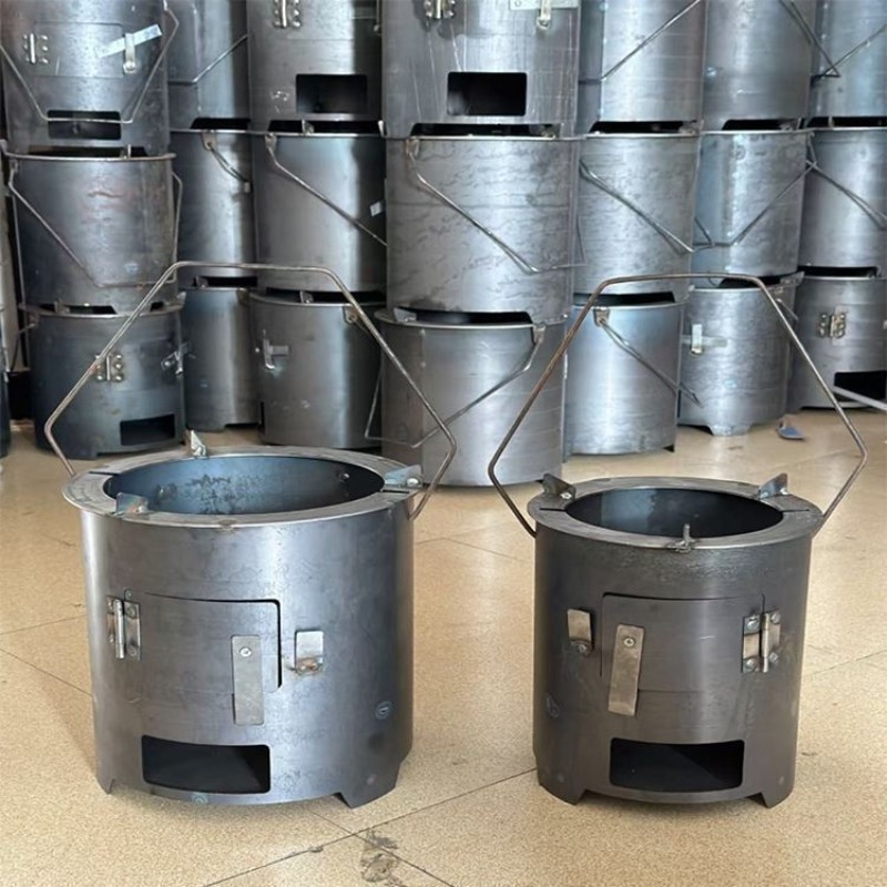 Camping Cooking Fire Pit - Poêle multifonctionnel au bois et au