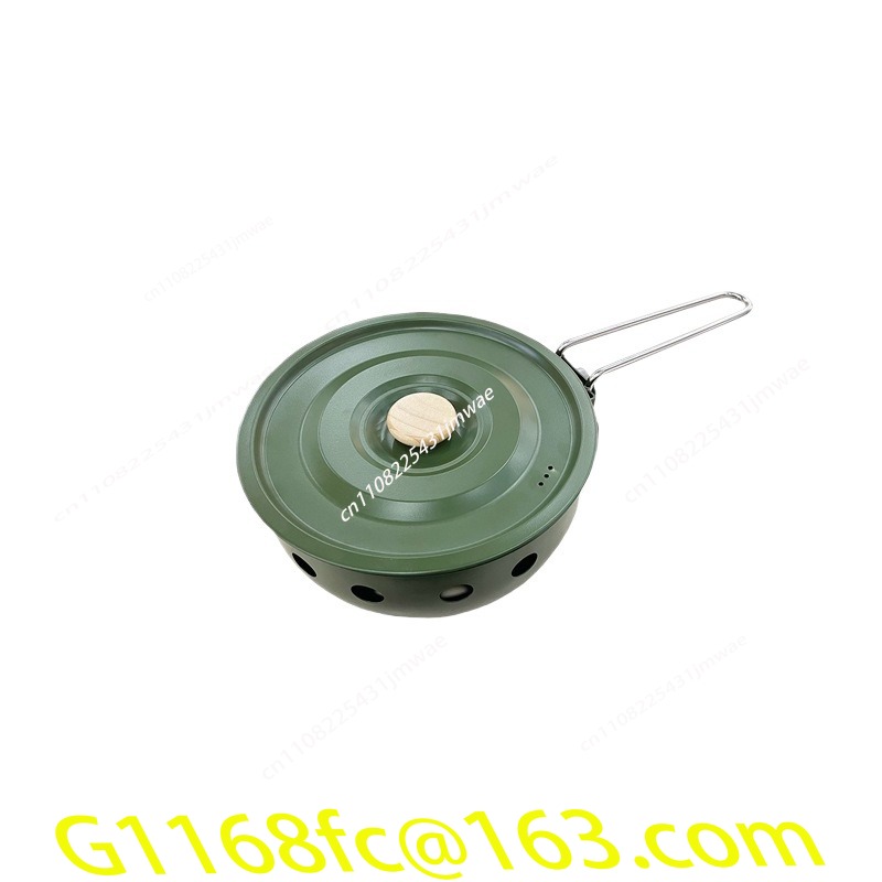Camping Cooking One Pot - Poêle à cartes d'extérieur Portable pour