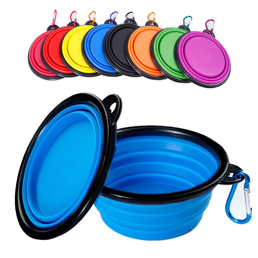 Camping Cooking Tray - Bol pliable en silicone pour chien,