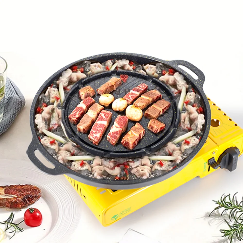 Camping Cooking One Pot - Marmite de camping extérieure tout-en-un, poêle
