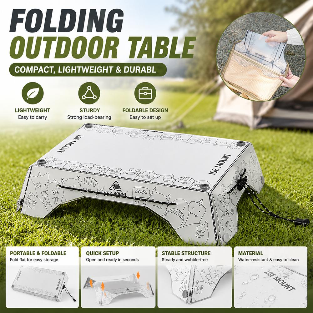 Camping Cooking Tray - Table de camping pliable multifonction portable
