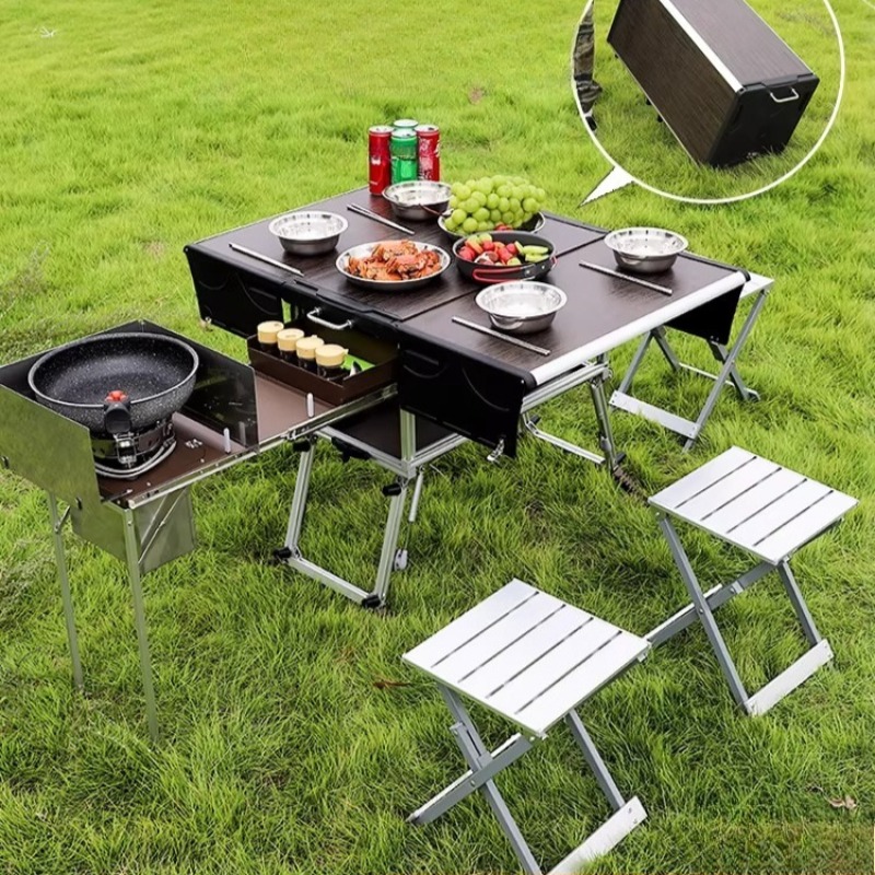 Camping Cooking Equipment Electric - Cuisine mobile d'extérieur, équipement de camping