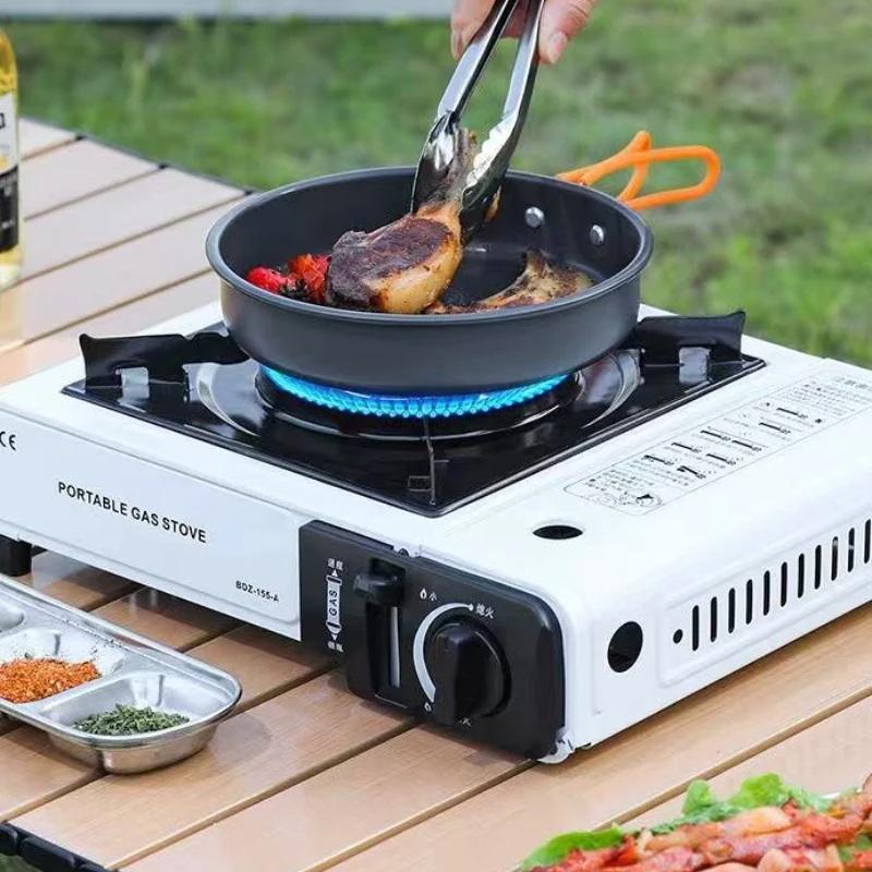 Camping Cooking Set Compact - Cuisinière à Cassette extérieure Portable cuisinière