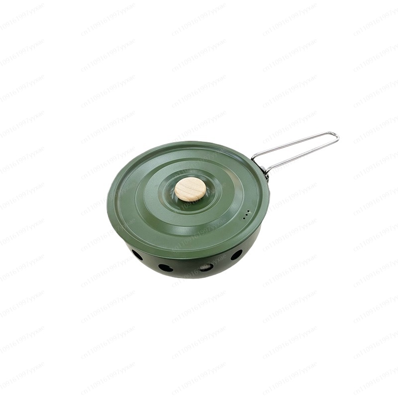 Camping Cooking One Pot - Réchaud à cassette portable tout-en-un pour