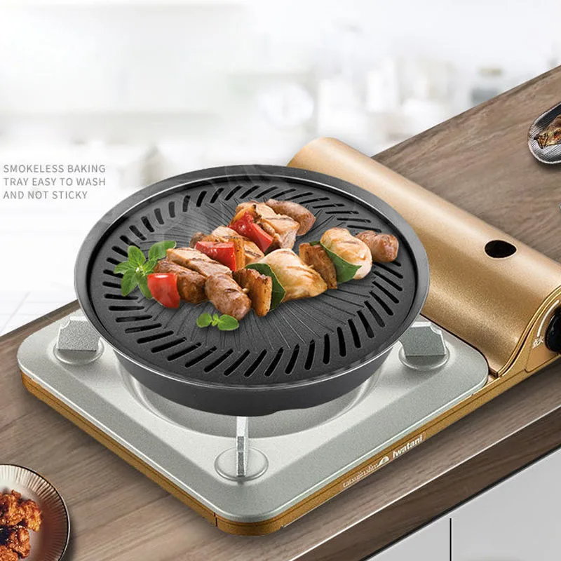 Camping Cooking Top - Four à cassette coréen antiadhésif pour