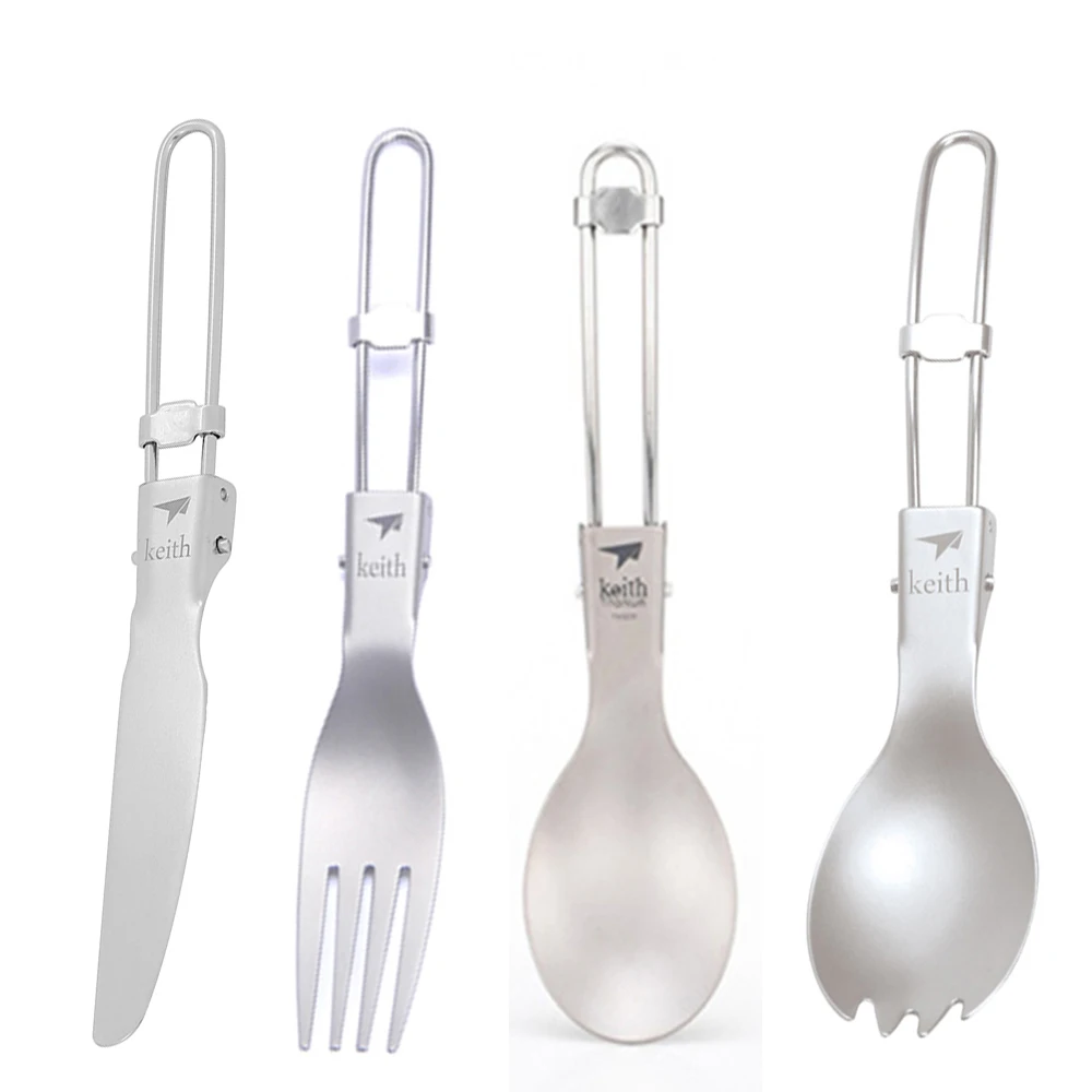 Camping Cooking Handle - Keith – cuillère pliante d'extérieur en