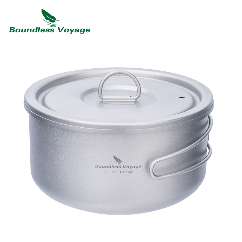Camping Cooking Handle - Boundless Voyage-Marmite de camping en titane