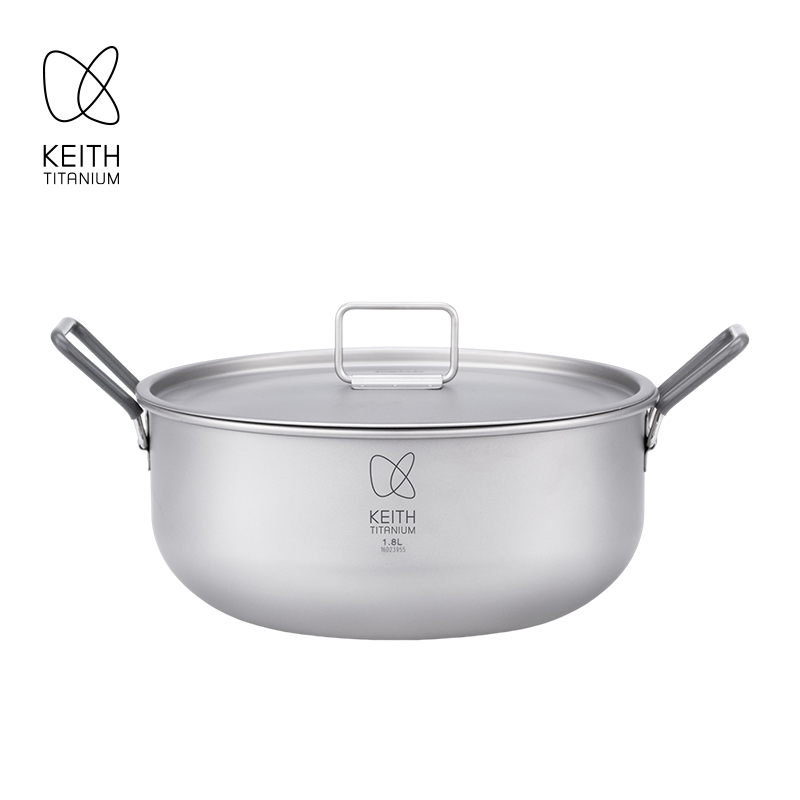 Camping Cooking Handle - KEITH Marmite de cuisson en titane