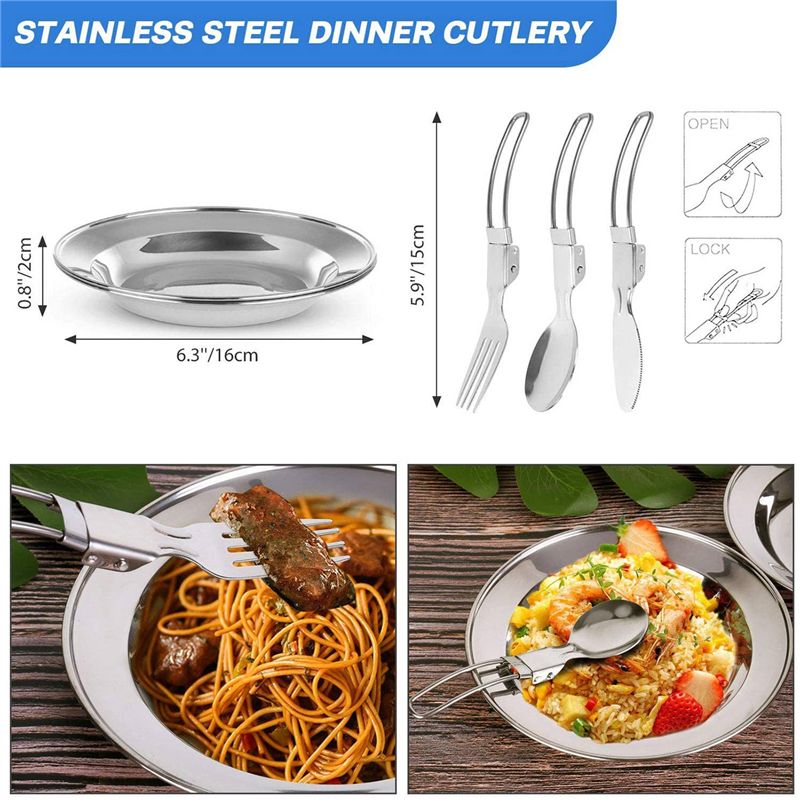 【ACHETERS】 Ustensiles de cuisi - Camping Cooking Pots And Pans Set avis et prix