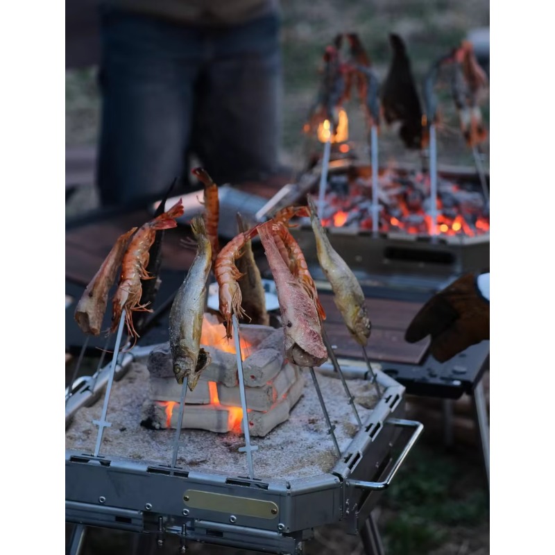 Poêle à bois Portable en acier - Camping Cooking Equipment Electric avis et prix