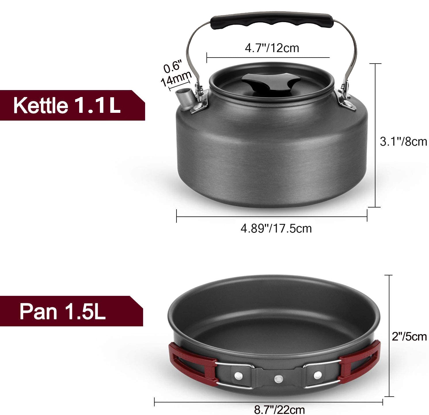 Batterie de cuisine de camping - Camping Cooking One Pot avis et prix