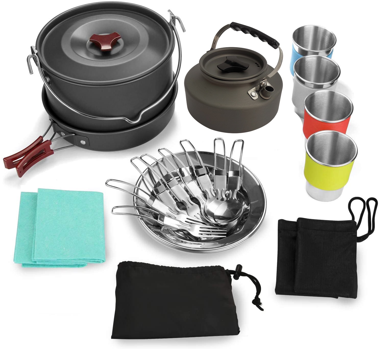 Batterie de cuisine de camping - Camping Cooking One Pot avis et prix