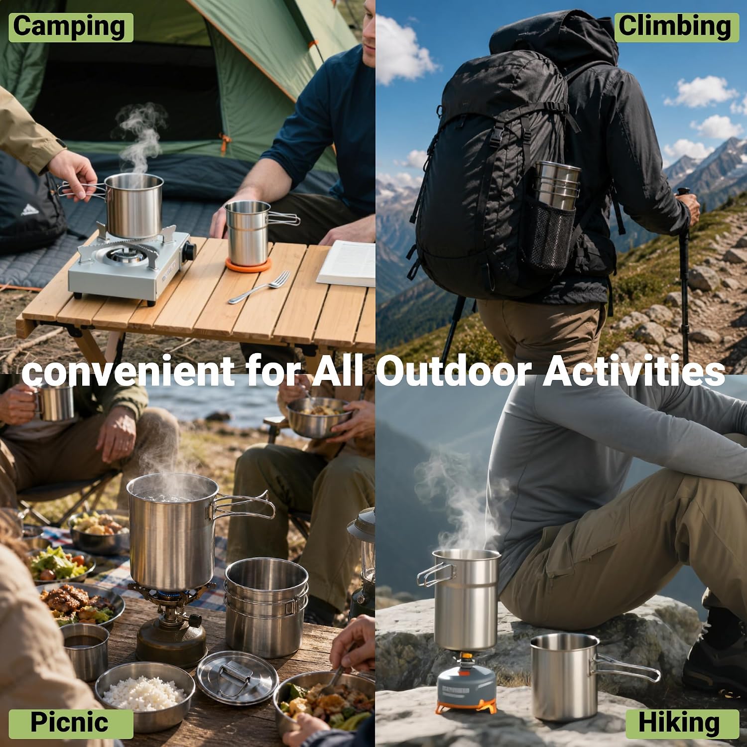Tasses et mugs de camping plia - Camping Cooking Mug avis et prix