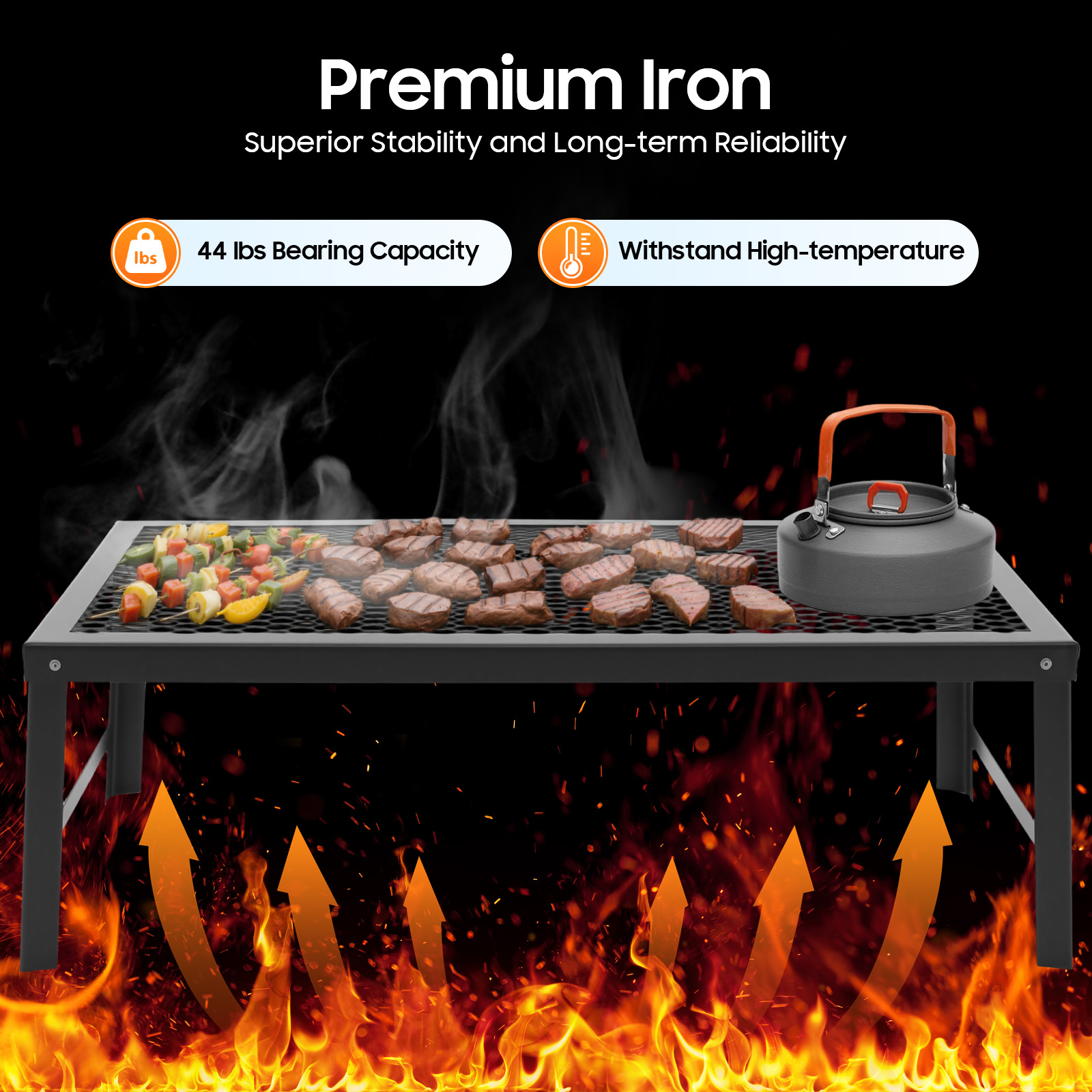 Grille de camping, ensemble ba - Camping Cooking Set Compact avis et prix