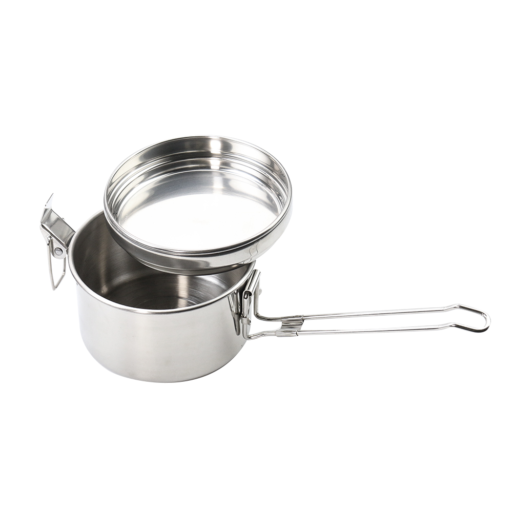 Pot suspendu de Camping en aci - Camping Cooking Pot With Lid avis et prix