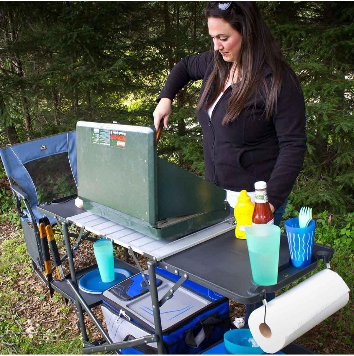 Table de cuisine de camping po - Camping Cooking Top avis et prix