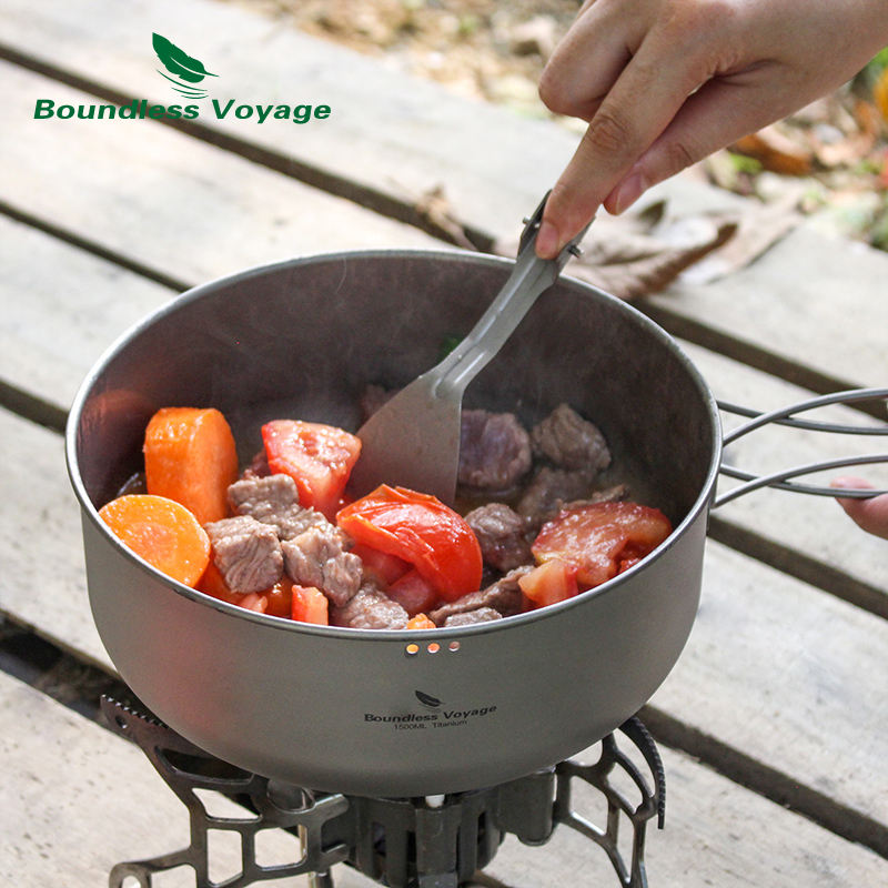 Boundless Voyage – marmite à v - Camping Cooking Pots And Pans Set avis et prix