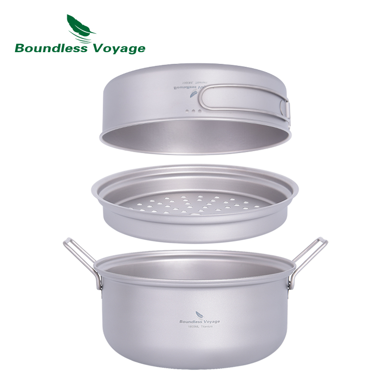 Boundless Voyage – marmite à v - Camping Cooking Pots And Pans Set avis et prix