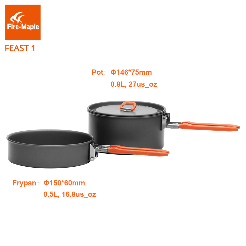 Fire Maple Feast 1 Camping En  - Camping Cooking Pots And Pans Set avis et prix