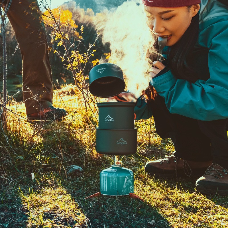 Widesea – ensemble de réchaud  - Camping Cooking One Pot avis et prix