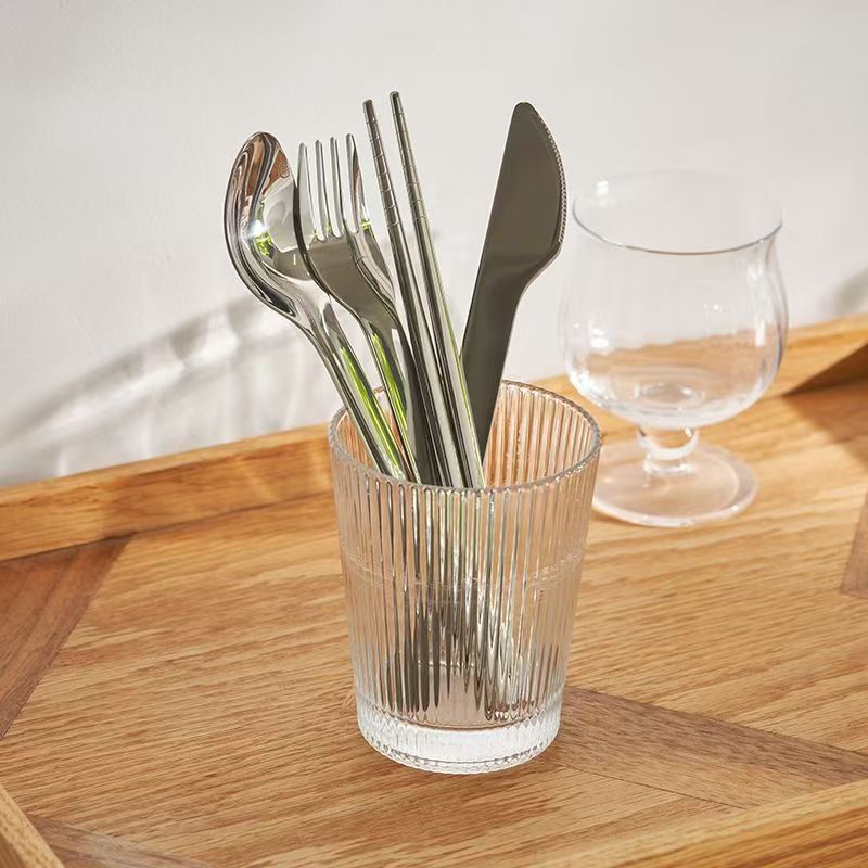 Ensemble de couverts portables - Camping Cooking Set Stainless Steel avis et prix