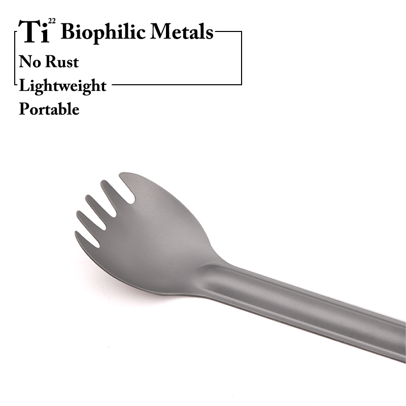 TiTo – cuillère Spork en titan - Camping Cooking Handle avis et prix