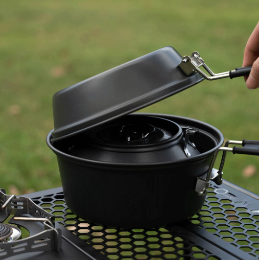 Ensemble de cuisine de camping - Camping Cooking Pots And Pans Set avis et prix