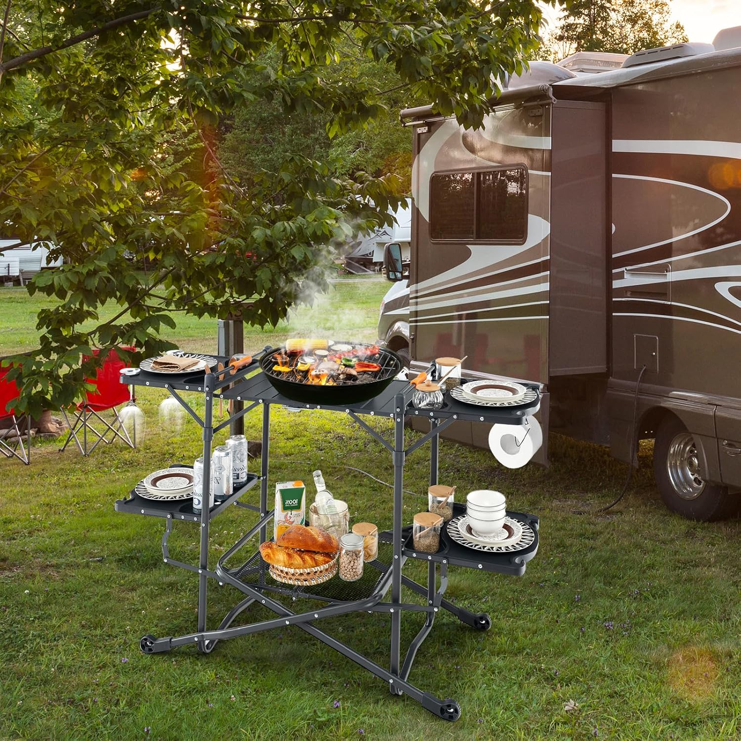 Table de cuisson de camping po - Camping Cooking Top avis et prix