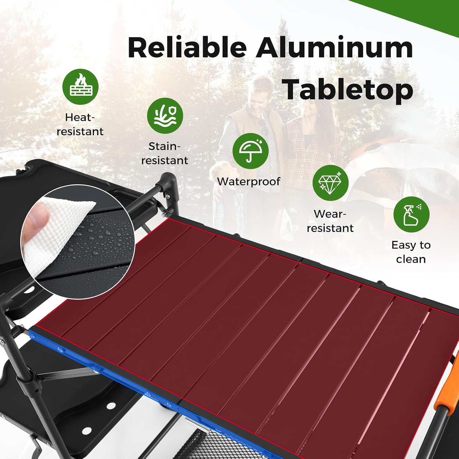 Table de cuisson de camping po - Camping Cooking Top avis et prix