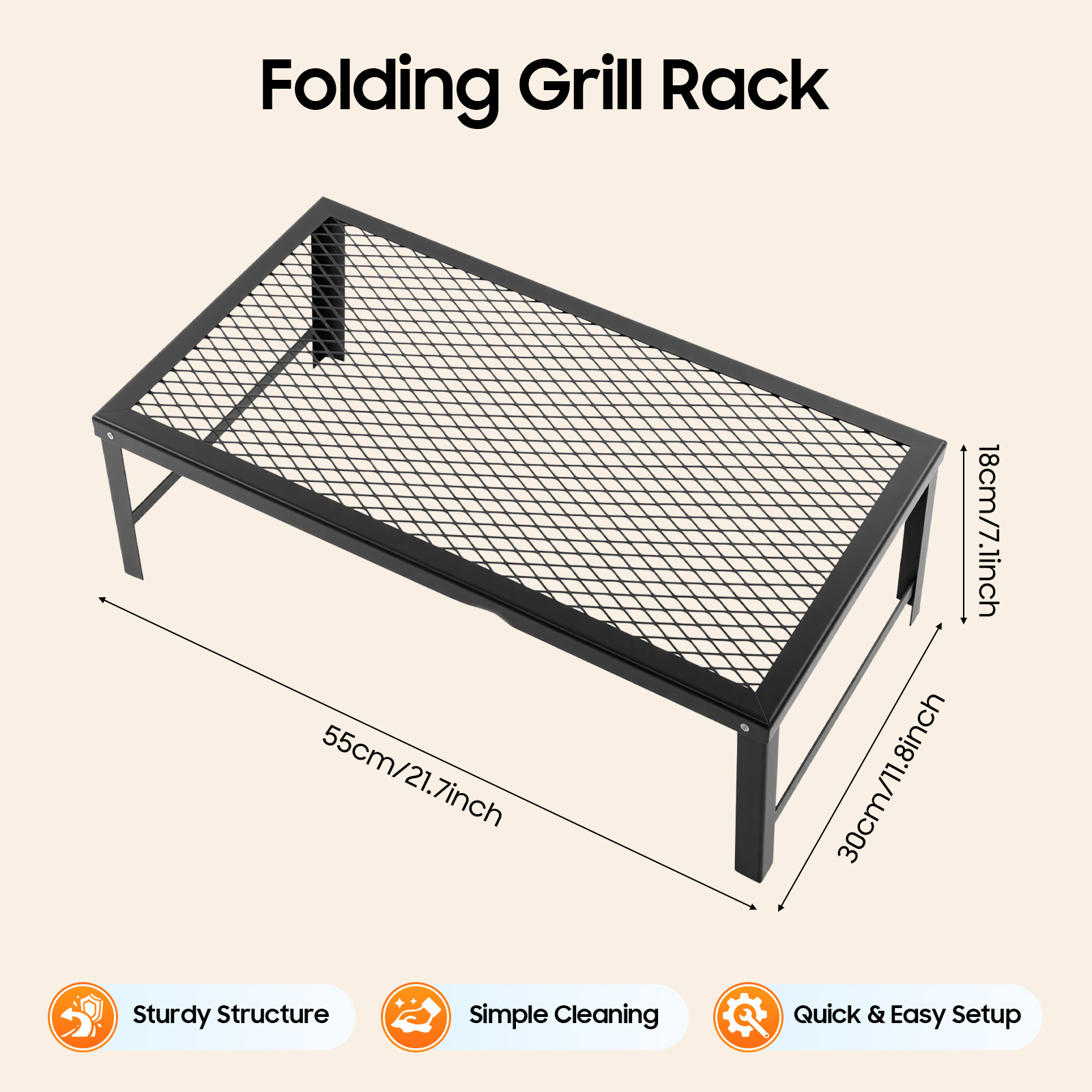 Grille de barbecue portable pl - Camping Cooking Fire Pit avis et prix