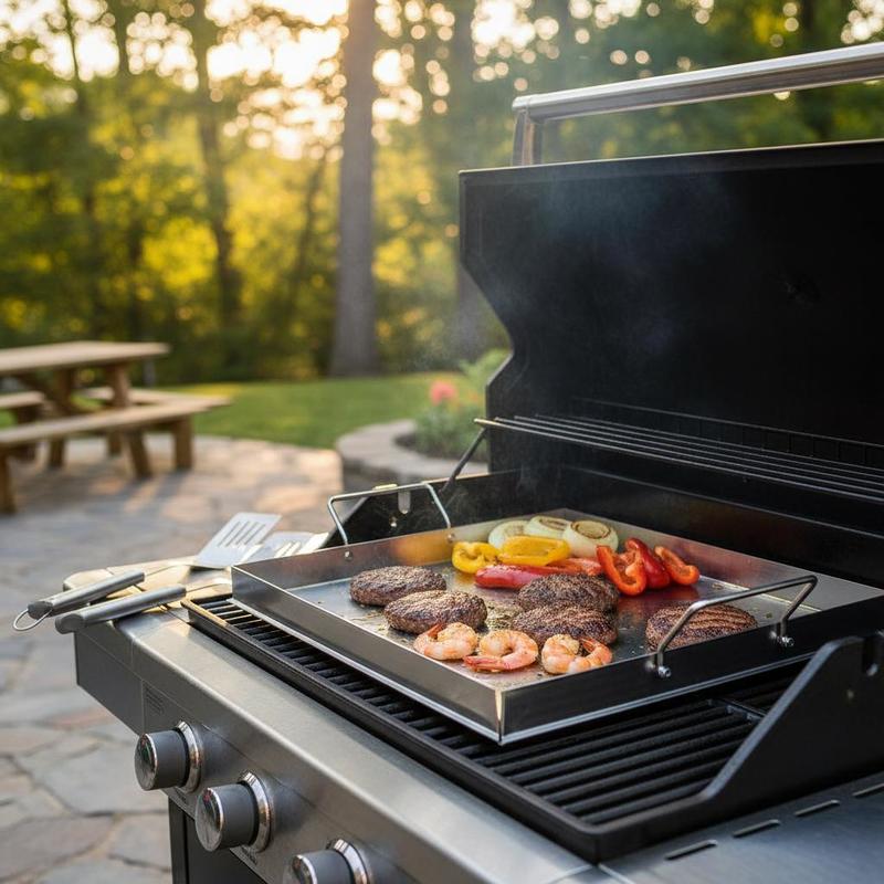 Plaque de cuisson universelle  - Camping Cooking Set Stainless Steel avis et prix