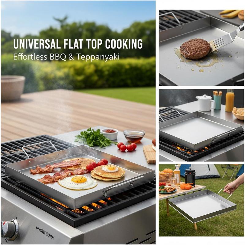 Plaque de cuisson universelle  - Camping Cooking Set Stainless Steel avis et prix