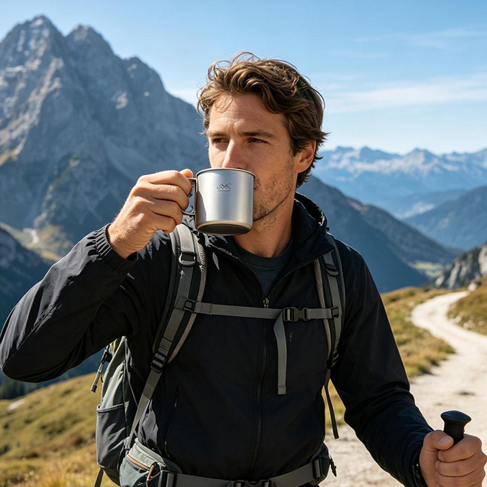 Tasse de camping en acier inox - Camping Cooking Mug avis et prix