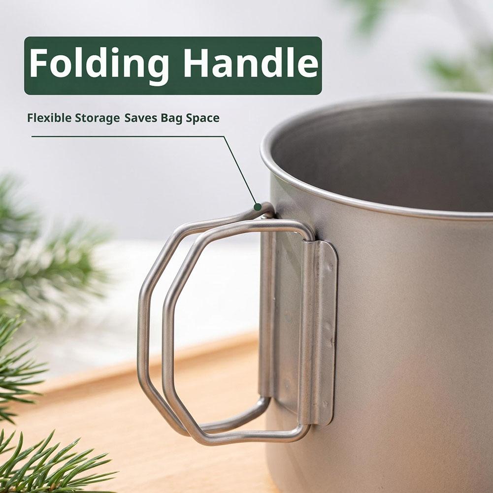 Tasse de camping en acier inox - Camping Cooking Mug avis et prix