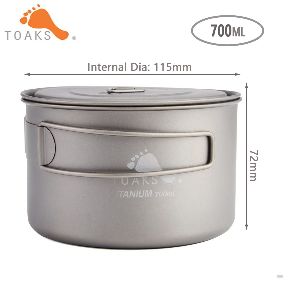 TOAKS Pure Titanium Camping Co - Camping Cooking Tray avis et prix