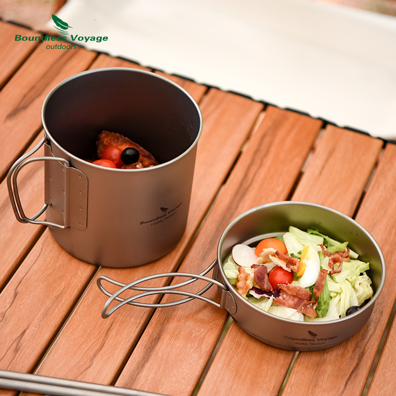 Ensemble de casseroles à poign - Camping Cooking Pots And Pans Set avis et prix