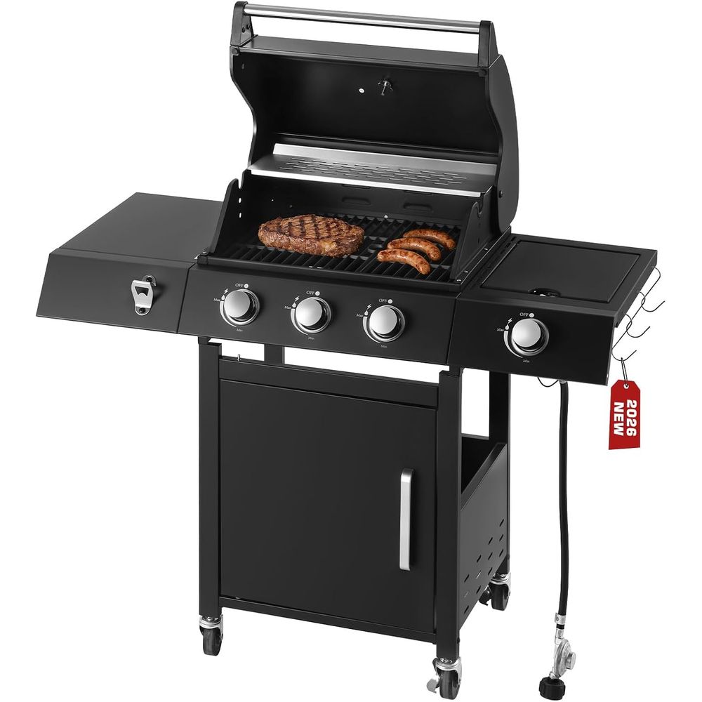 Barbecue au gaz propane à 3 br - Camping Cooking Top avis et prix