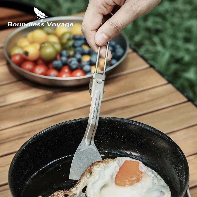 Spatule en titane pour Voyage  - Camping Cooking Handle avis et prix
