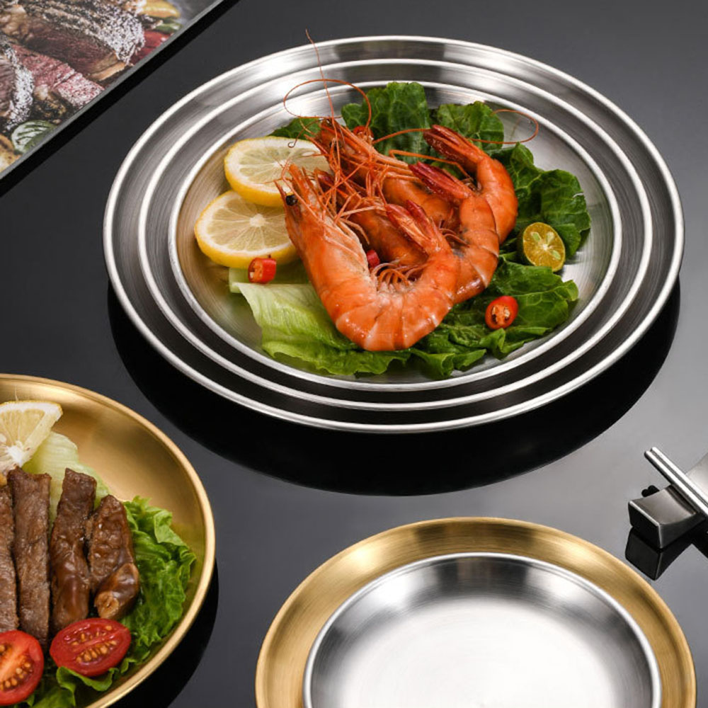 Plat à manger en métal, assiet - Camping Cooking Tray avis et prix
