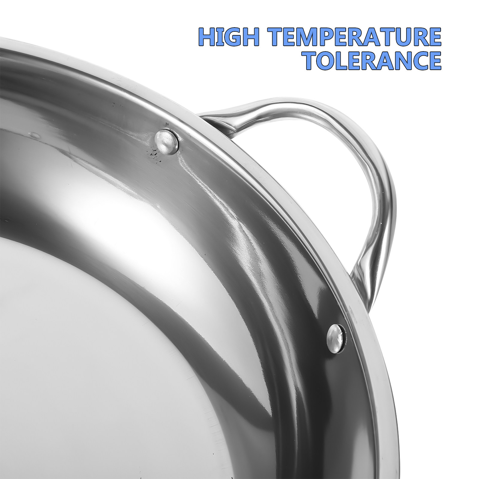 Wok en acier inoxydable à doub - Camping Cooking Handle avis et prix