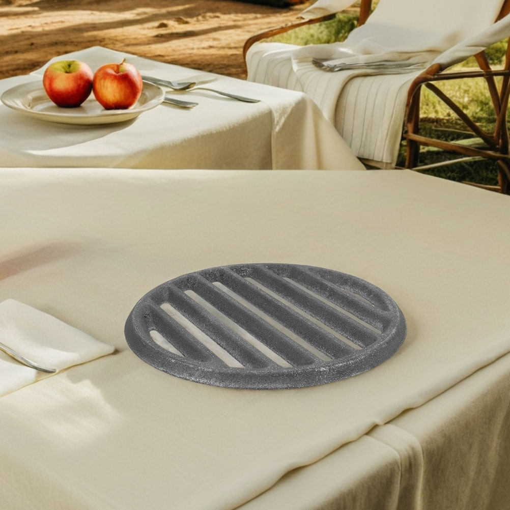 Grille de cuisson en fonte pou - Camping Cooking Fire Pit avis et prix