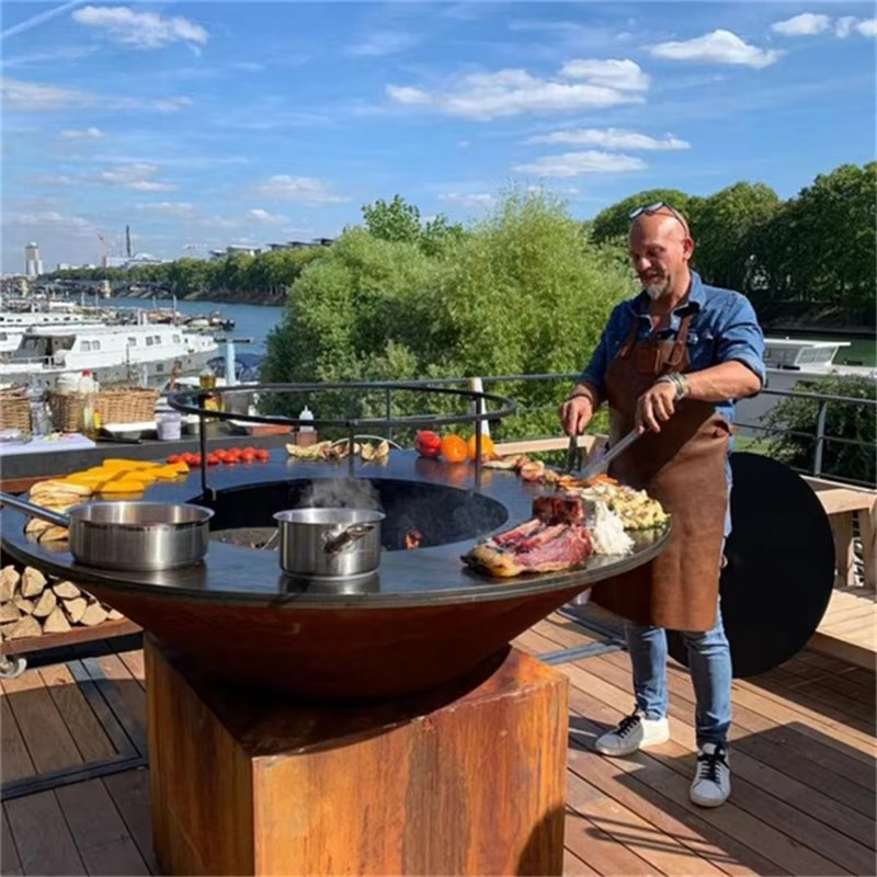 Barbecue Grill Camping foyer c - Camping Cooking Fire Pit avis et prix