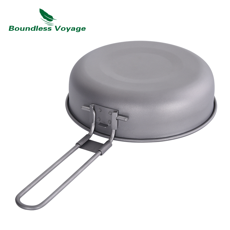 Poêle à frire en titane ultral - Camping Cooking Set Compact avis et prix