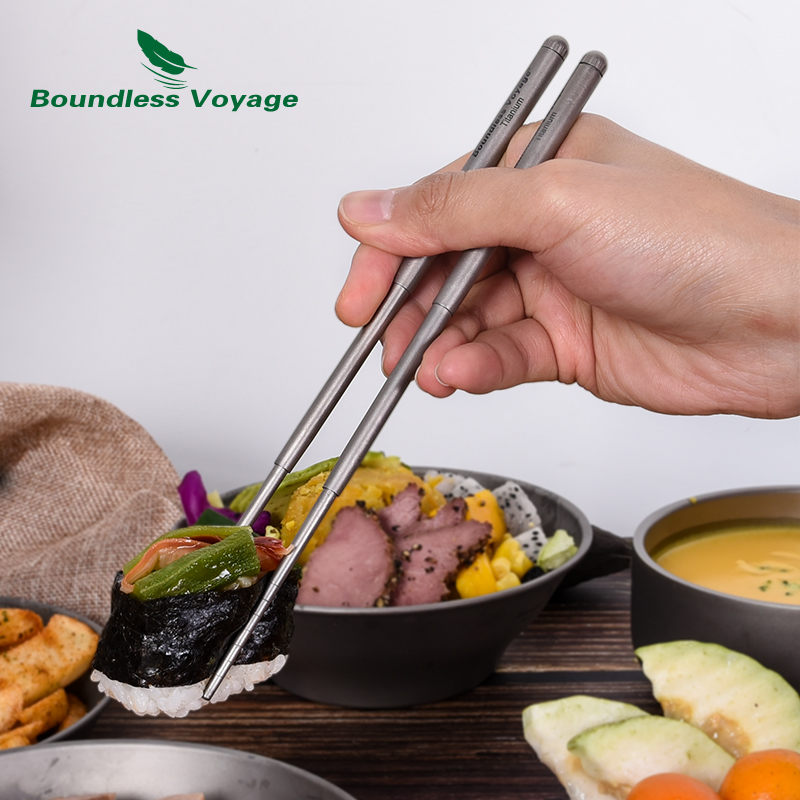 Couverts de Camping en titane, - Camping Cooking Set Stainless Steel avis et prix