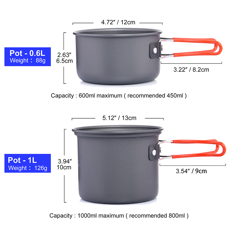 ESEA-Ensemble d'ustensiles de  - Camping Cooking Utensil Set avis et prix